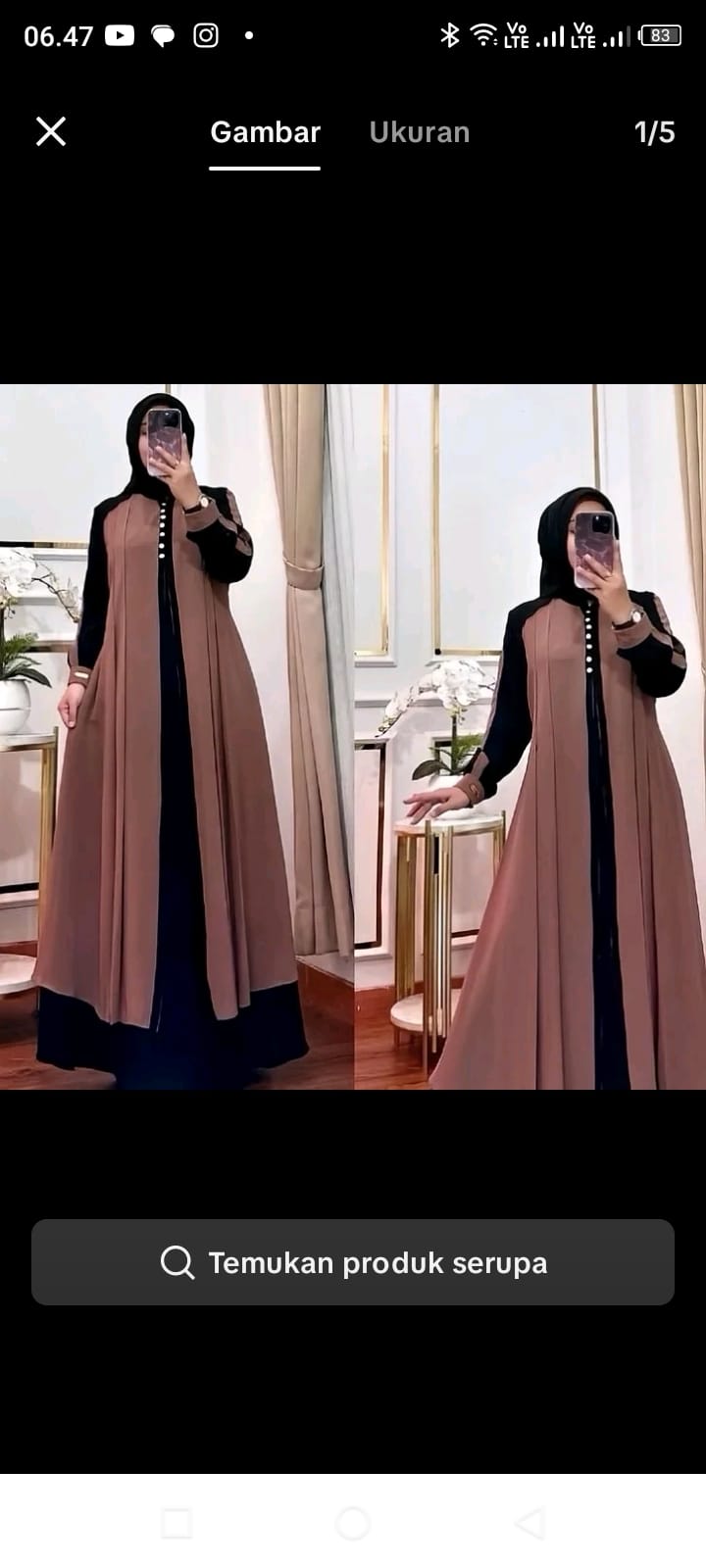 Abaya Modern Lebaran